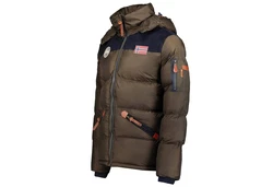 Geographical Norway Winterjacke Celian Braun/Dunkelgrün/Khaki