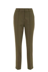 WE Fashion Anzughose Khaki/Dunkelgrün