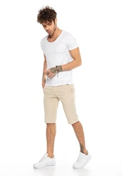 RedBridge Herren Chino Shorts Khaki/Beige