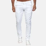 Elara Chinohose Slim Fit Weiß/Creme