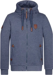 naketano Sweatjacke Schwarzkopf Schwarz