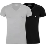 EMPORIO ARMANI Herren T-Shirt 2er Pack V-Neck 