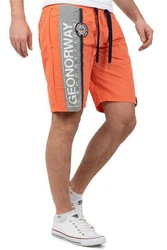 Geo Norway Herren Badehose baqweenishi Men Fluo Coral