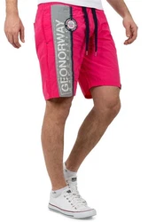 Geo Norway Herren Badehose baqweenishi Men Fluo Pink