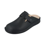Finn Comfort Petare Hausschuh Clog Schwarz/Hellblau/Dunkelblau/Blau