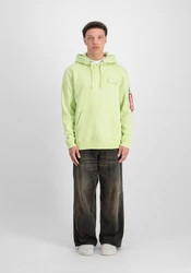 Alpha Industries Sweatshirt 'Red Stripe' Rot