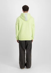 Alpha Industries Sweatshirt 'Red Stripe' Rot