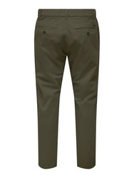 ONLY & SONS Chinohose ONSFREE REGULAR PANT NOOS Dunkelgrün/Khaki/Grün