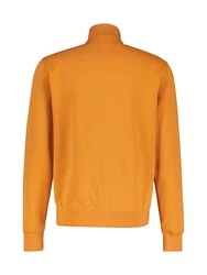 LERROS Herren Sweatjacke mit gesteppter Front Gelb/Orange/Braun