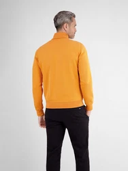 LERROS Herren Sweatjacke mit gesteppter Front Gelb/Orange/Braun