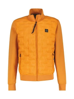 LERROS Herren Sweatjacke mit gesteppter Front