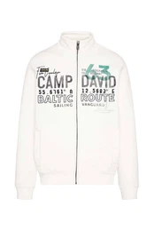 Sweatjacke mit Stehkragen