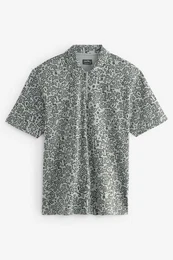 Poloshirt Relaxed Fit Poloshirt mit Print, Keith Haring (1-tlg)