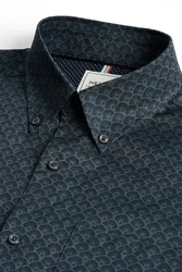Next Langarmhemd Pflegeleichtes Button-Down-Oxford-Hemd Grün/Dunkelgrün/Dunkelblau/Hellblau/Grau/Türkis