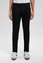 Mavi Slim-fit-Jeans JAKE 5-Pocket-Style Schwarz (7399)