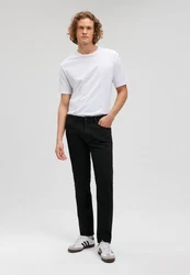 Mavi Slim-fit-Jeans JAKE 5-Pocket-Style Schwarz (7399)