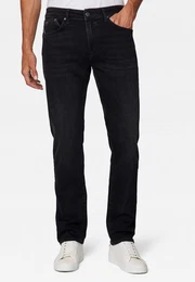 Regular-fit-Jeans Jeans Straight Denim 5-Pocket-Style Stretch 6624 in Schwarz