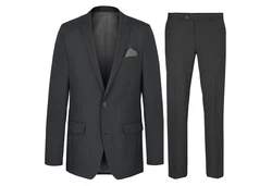 Paul Malone Anzug Herrenanzug modern Businessanzug regular fit (Set, 2-tlg., Sakko mit Hose) (HA43) anthrazit (HA42)