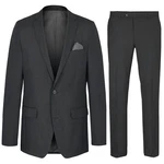 Paul Malone Anzug Herrenanzug modern Businessanzug regular fit (Set, 2-tlg., Sakko mit Hose) (HA43) anthrazit (HA42)