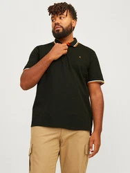 Jack & Jones Poloshirt Fit Polo Shirt JJEPAULOS Sommer Hemd Pique (1-tlg) (3615) Grün (3615)