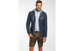 Spieth & Wensky Trachtenstrickjacke Echo (432150-1003) jeansblau