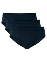 CALIDA Slip Herren 3er Pack Natural Benefit Dunkelblau