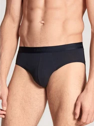CALIDA Slip Herren 3er Pack Natural Benefit Dunkelblau