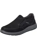 Schwarze elegante Turnschuhe ohne Schnürsenkel image