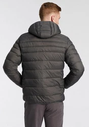 CMP Steppjacke MAN JACKET FIX HOOD grau