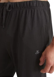 Marc O'Polo Pyjamahose Regular Fit Grün/Schwarz/Braun