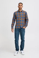 BLEND Jeans 'Twister' Braun/Blau/Hellblau