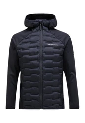 Peak Performance Argon Hybrid Hood Kurzjacke (1-St) Dunkelblau/Blau/Lila/Schwarz