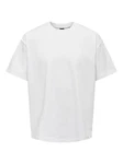 ONLY & SONS T-Shirt Millenium Weiß/Grau/Creme