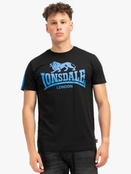Lonsdale T-Shirt Henconner Grau/Braun/Dunkelblau/Schwarz