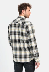 camel active Langarmhemd Button-Down-Kragen Schwarz/Blau/Hellblau/Gelb/Rot/Grün