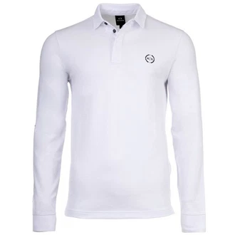 ARMANI EXCHANGE Poloshirt Weiß/Creme