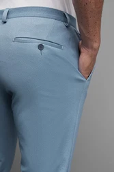 Digel Anzughose Anno-ST Hellblau/Blau