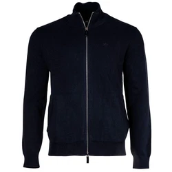 ARMANI EXCHANGE Strickjacke Dunkelblau/Blau/Hellblau