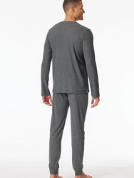 Schiesser Pyjama Modern Nightwear (2-teilig) Schlafanzug 