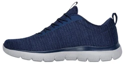 Skechers SUMMITS Slip-On Sneaker Dunkelblau/Hellblau/Blau