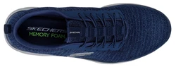 Skechers SUMMITS Slip-On Sneaker Dunkelblau/Hellblau/Blau