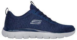 Skechers SUMMITS Slip-On Sneaker Dunkelblau/Hellblau/Blau