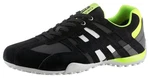 Geox Sneaker U4507A 022EK Schnürschuh Schwarz/Grün/Neonfarben
