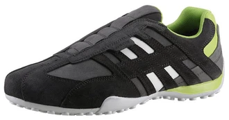 Geox UOMO SNAKE B Sneaker Schwarz/Grün/Dunkelgrau/Dunkelgrün