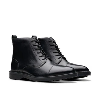 Clarks Aldwin Cap Stiefel Schwarz/Braun