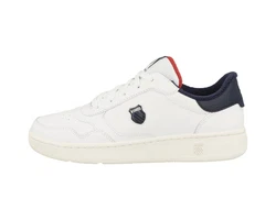 K-Swiss Slammshield II Herren Sneaker Weiß/Creme/Hellblau/Rot/Blau