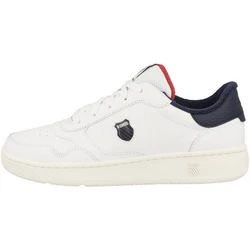 K-Swiss Slammshield II Herren Sneaker Weiß/Creme/Hellblau/Rot/Blau