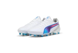PUMA Puma King Ultimate FG/AG Fußballschuh Hellblau/Weiß/Blau/Rosa