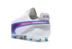 PUMA Puma King Ultimate FG/AG Fußballschuh Hellblau/Weiß/Blau/Rosa
