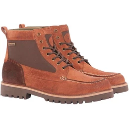 Lederboot Sheene Moc Toe Schnrstiefel